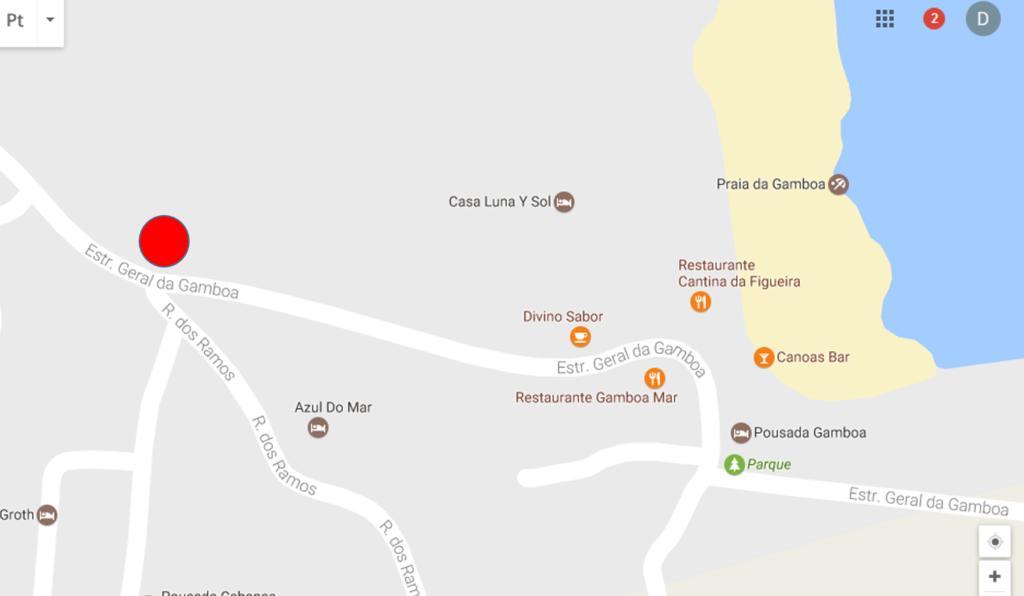 Tranquilidade Na Praia Da Gamboa 加罗帕巴 外观 照片